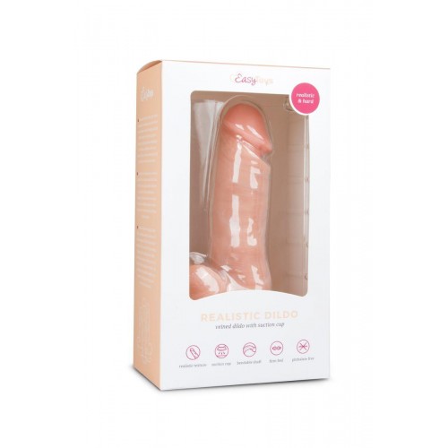 Фото товара: Телесный фаллоимитатор Realistic Dildo - 17,5 см., код товара: ET170SKN/Арт.187874, номер 1