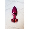 Фото товара: Красная анальная пробка с кристаллом красного цвета - 7,2 см., код товара: 717007-99/Арт.190027, номер 8