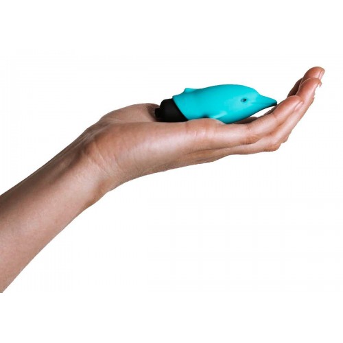 Фото товара: Голубой вибростимулятор-дельфин Lastic Pocket Dolphin - 7,5 см., код товара: 30585/Арт.190561, номер 3