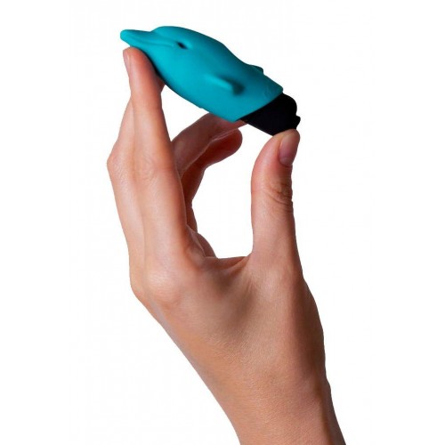 Фото товара: Голубой вибростимулятор-дельфин Lastic Pocket Dolphin - 7,5 см., код товара: 30585/Арт.190561, номер 4