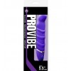 Фото товара: Фиолетовый перезаряжаемый вибратор с ребрышками PROVIBE - 14 см., код товара: 111700/Арт.190761, номер 1