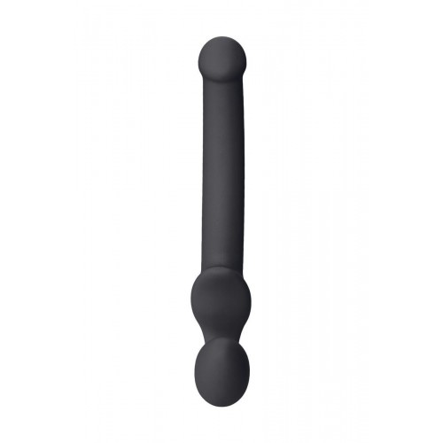 Фото товара: Черный безремневой страпон Silicone Bendable Strap-On - size S, код товара: 6012833/Арт.191326, номер 2