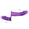 Фото товара: Женский фиолетовый страпон с вагинальной вибропробкой Ultra - 17,5 см., код товара: BW-022060-1/Арт.191394, номер 4