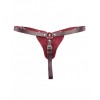 Фото товара: Бордовые трусики с кольцом для насадок Maroon Panties, код товара: 67016ars/Арт.192300, номер 1