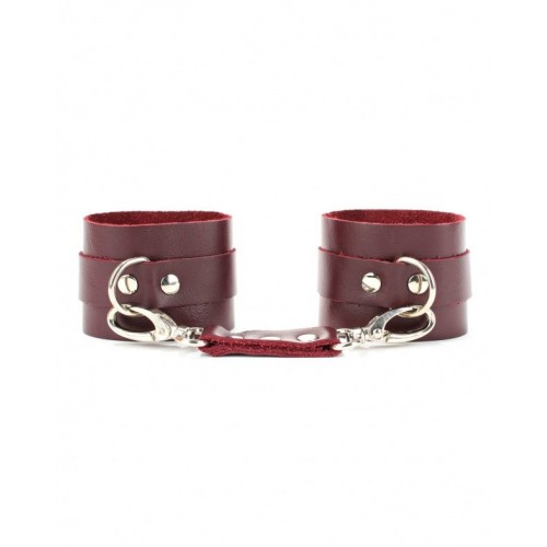 Фото товара: Бордовые наручники Maroon Handcuffs, код товара: 67002ars/Арт.192302, номер 2