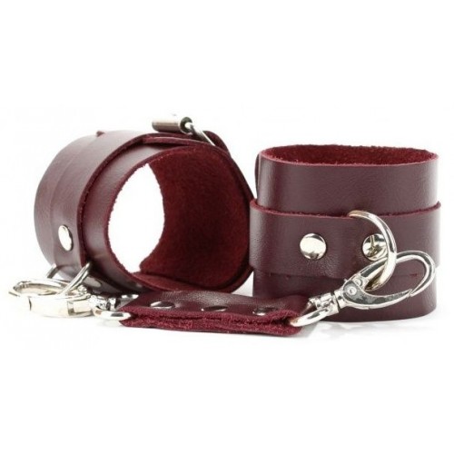 Купить Бордовые наручники Maroon Handcuffs код товара: 67002ars/Арт.192302. Секс-шоп в СПб - EROTICOASIS | Интим товары для взрослых 