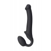 Фото товара: Черный безремневой страпон Silicone Bendable Strap-On - size M, код товара: 6012840/Арт.201423, номер 3