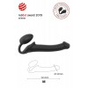Фото товара: Черный безремневой страпон Silicone Bendable Strap-On - size M, код товара: 6012840/Арт.201423, номер 4