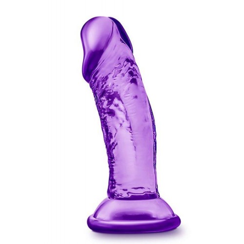 Купить Фиолетовый фаллоимитатор на присоске SWEET N SMALL 4INCH DILDO - 11,4 см. код товара: BL-13621/Арт.201818. Секс-шоп в СПб - EROTICOASIS | Интим товары для взрослых 