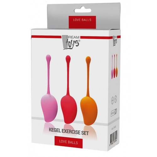 Фото товара: Набор из 3 вагинальных шариков KEGEL EXERCISE SET, код товара: 21620/Арт.203416, номер 1