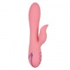 Купить Розовый вибратор-ротатор Pasadena Player с клиторальным отростком - 21,5 см. код товара: SE-4350-25-3/Арт.206391. Секс-шоп в СПб - EROTICOASIS | Интим товары для взрослых 
