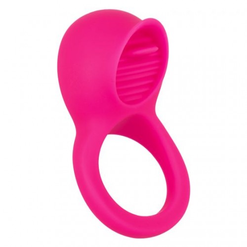 Купить Ярко-розовое эрекционное кольцо Silicone Rechargeable Teasing Tongue Enhancer код товара: SE-1841-70-3/Арт.206680. Секс-шоп в СПб - EROTICOASIS | Интим товары для взрослых 