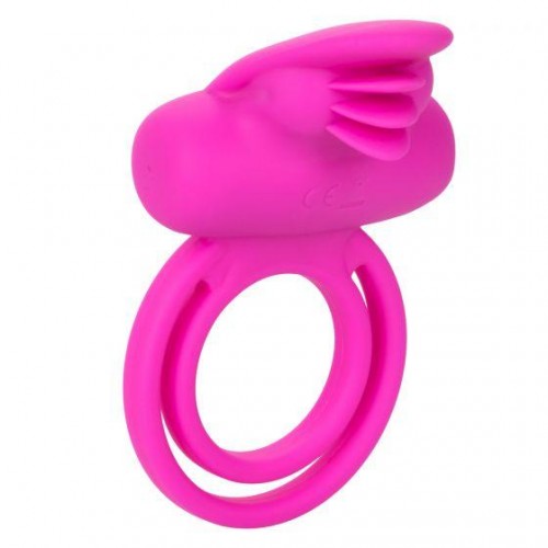Купить Ярко-розовое эрекционное кольцо Silicone Rechargeable Dual Clit Flicker код товара: SE-1843-10-3/Арт.206682. Секс-шоп в СПб - EROTICOASIS | Интим товары для взрослых 