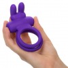 Фото товара: Фиолетовое двойное эрекционное кольцо Silicone Rechargeable Dual Rockin Rabbit, код товара: SE-1843-20-3/Арт.206683, номер 3