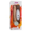 Фото товара: Телесный вибратор-ротатор на присоске Cesar Vibrator & Rotator - 17,5 см., код товара: 20497/Арт.207644, номер 1