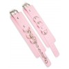 Купить Розовые наручники с регулировкой на цепочке код товара: DP140P/Арт.208477. Секс-шоп в СПб - EROTICOASIS | Интим товары для взрослых 