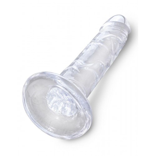 Фото товара: Прозрачный фаллоимитатор King Cock Clear 6 Cock - 18,4 см., код товара: PD5753-20/Арт.209239, номер 2