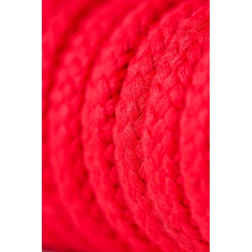 Фото товара: Красная текстильная веревка для бондажа - 1 м., код товара: 690209/Арт.210376, номер 6