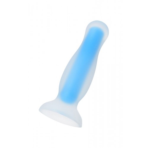 Фото товара: Голубая, светящаяся в темноте анальная втулка Namor Glow - 12,5 см., код товара: 873007/Арт.210484, номер 1