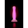 Фото товара: Розовая, светящаяся в темноте анальная втулка John Glow - 12,5 см., код товара: 873008/Арт.210485, номер 10
