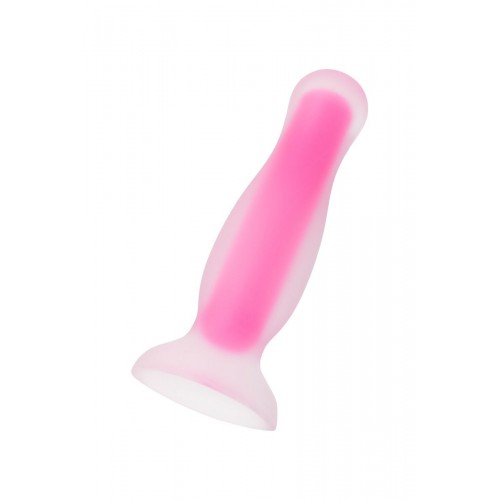 Фото товара: Розовая, светящаяся в темноте анальная втулка Cain Glow - 10 см., код товара: 873013/Арт.210488, номер 1