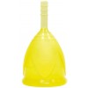 Купить Желтая менструальная чаша размера S код товара: C-01-143-(116-0)/Арт.211240. Секс-шоп в СПб - EROTICOASIS | Интим товары для взрослых 