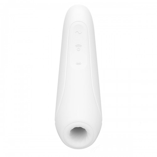 Купить Белый вакуум-волновой стимулятор Satisfyer Curvy 1+ код товара: 4001845 / Арт.211684. Секс-шоп в СПб - EROTICOASIS | Интим товары для взрослых 