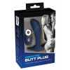 Фото товара: Синяя анальная втулка с вибрацией Vibrating Butt Plug - 12 см., код товара: 05948730000 / Арт.213842, номер 2
