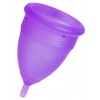 Купить Фиолетовая менструальная чаша Lila L код товара: 210340/Арт.214992. Секс-шоп в СПб - EROTICOASIS | Интим товары для взрослых 
