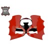 Купить Красно-черная лаковая маска  Летучая мышь код товара: 4060-12/Арт.215001. Секс-шоп в СПб - EROTICOASIS | Интим товары для взрослых 