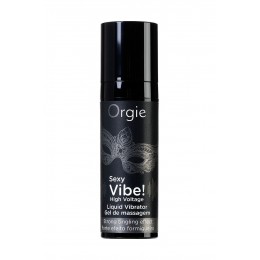 Гель для массажа ORGIE Sexy Vibe High Voltage с эффектом вибрации - 15 мл.