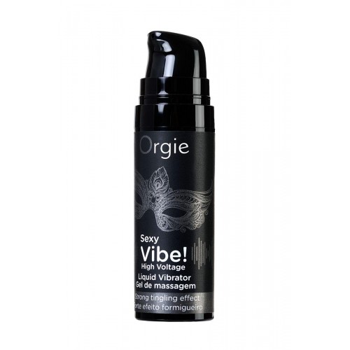 Фото товара: Гель для массажа ORGIE Sexy Vibe High Voltage с эффектом вибрации - 15 мл., код товара: 21203/Арт.215506, номер 3