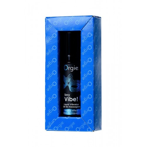 Фото товара: Гель для массажа ORGIE Sexy Vibe Liquid Vibrator с эффектом вибрации - 15 мл., код товара: 21197/Арт.215509, номер 7