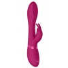 Купить Розовый вибромассажер-кролик Mira - 21,5 см. код товара: VIVE022PNK/Арт.216013. Секс-шоп в СПб - EROTICOASIS | Интим товары для взрослых 