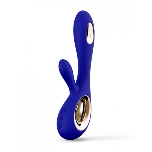 Купить Синий вибратор-кролик Lelo Soraya Wave - 21,8 см. код товара: LEL8144/Арт.216475. Секс-шоп в СПб - EROTICOASIS | Интим товары для взрослых 