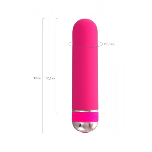 Фото товара: Розовый нереалистичный мини-вибратор Mastick Mini - 13 см., код товара: 761054/Арт.217596, номер 8
