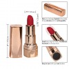 Фото товара: Золотистый вибратор-помада с красным мягким кончиком Hide & Play Rechargeable Lipstick, код товара: SE-2930-30-2 / Арт.218410, номер 2