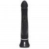 Фото товара: Черный вибратор-кролик Happy Rabbit Realistic Rechargeable Rabbit Vibrator - 25,4 см., код товара: 71504/Арт.219065, номер 1