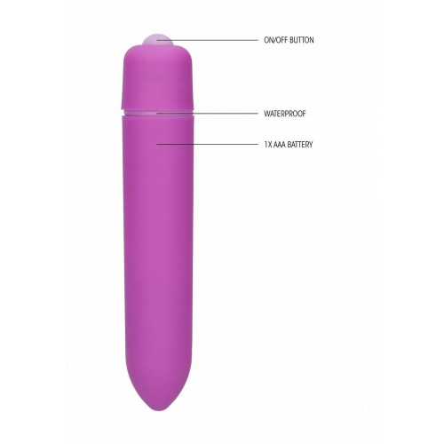 Фото товара: Фиолетовая вибропуля Speed Bullet - 9,3 см., код товара: BGT005PUR/Арт.219268, номер 1