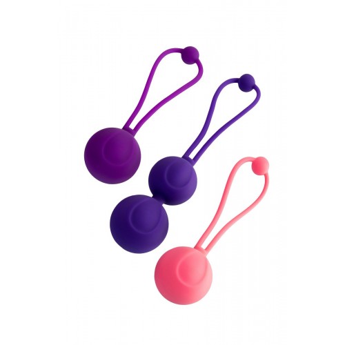 Фото товара: Набор из 3 вагинальных шариков BLOOM разного цвета, код товара: 564003/Арт.219431, номер 1