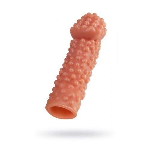 Фото товара: Реалистичная насадка на пенис с бугорками - 16,5 см., код товара: PS.004-L/Арт.219768, номер 1
