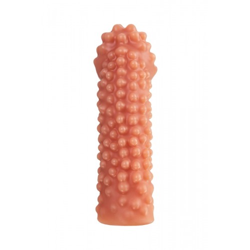 Фото товара: Реалистичная насадка на пенис с бугорками - 16,5 см., код товара: PS.004-L/Арт.219768, номер 4
