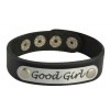 Купить Кожаный браслет Good Girl код товара: 33540 GG/Арт.219945. Секс-шоп в СПб - EROTICOASIS | Интим товары для взрослых 