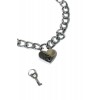 Фото товара: Серебристый ошейник Embrace с ключиком, код товара: 1093-01lola/Арт.219977, номер 1