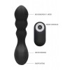 Фото товара: Черный массажер простаты с пультом N 78 Rechargeable Anal Stimulator - 12 см., код товара: SON078BLK/Арт.220018, номер 3