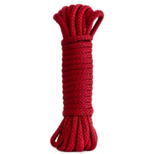 Купить Красная веревка Tender Red - 10 м. код товара: 1158-02lola/Арт.220067. Секс-шоп в СПб - EROTICOASIS | Интим товары для взрослых 