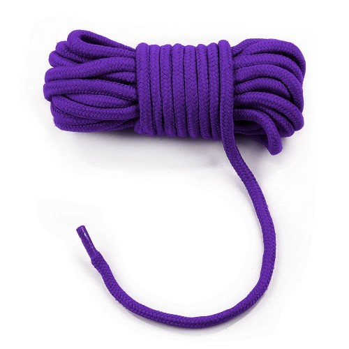 Фото товара: Фиолетовая верёвка для любовных игр - 10 м., код товара: FT-001A-03 purple/Арт.220417, номер 2