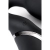 Фото товара: Черный безремневой вибрострапон Silicone Bendable Strap-On - size M, код товара: 6013953/Арт.221560, номер 12