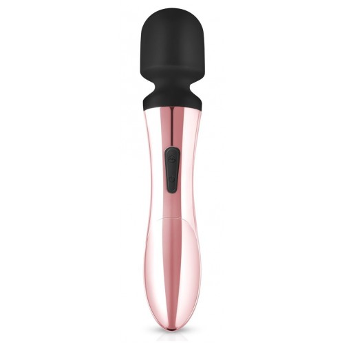 Купить Черно-розовый вибромассажер Nouveau Curve Massager - 21 см. код товара: RG009 / Арт.221704. Секс-шоп в СПб - EROTICOASIS | Интим товары для взрослых 