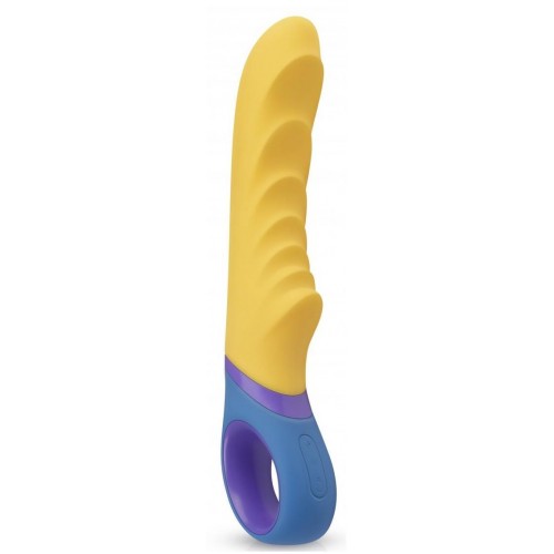 Купить Желтый вибромассажер Tone G-Spot Vibrator - 23 см. код товара: PMV20-3/Арт.221725. Секс-шоп в СПб - EROTICOASIS | Интим товары для взрослых 